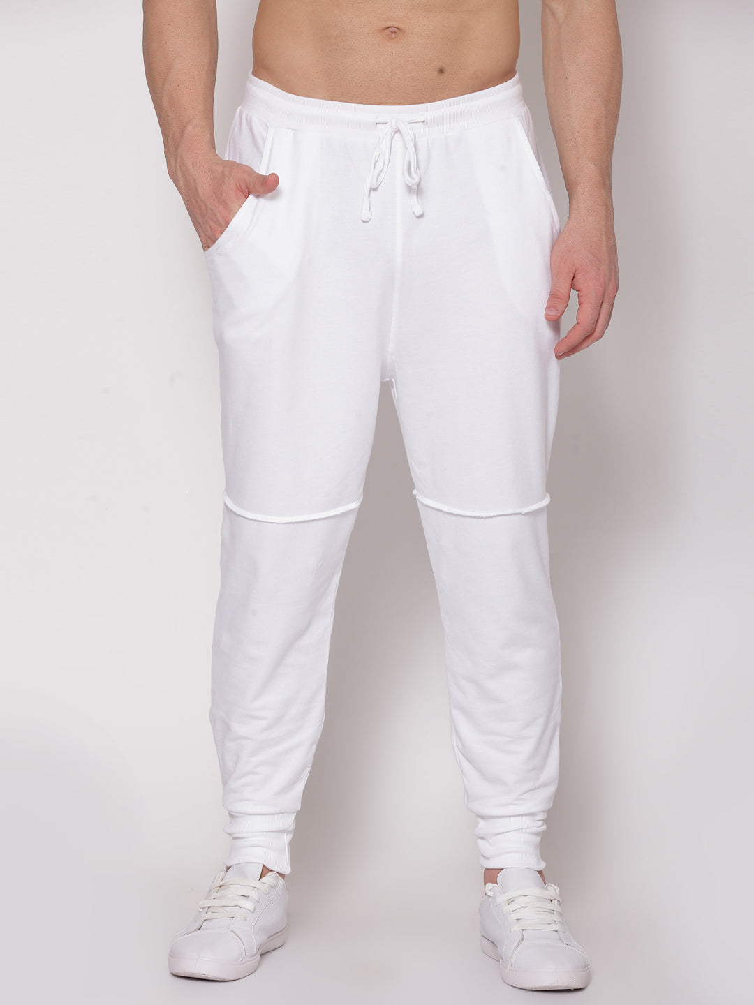 Buy White Track Pants for Men by FERANOID Online | Ajio.com